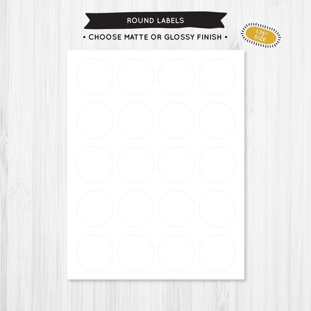 Personalized Watercolor Christmas Stickers