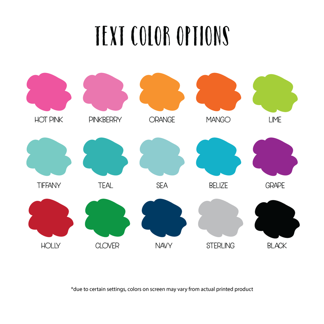 Rainbow Flat Note - A Touch of Whimsy Designs