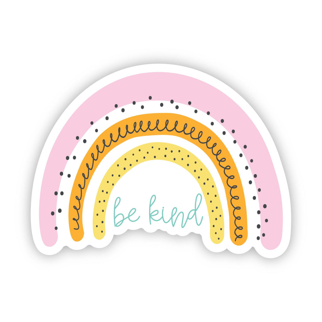 Kindness Rainbow Sticker – Runs With Scissors Design